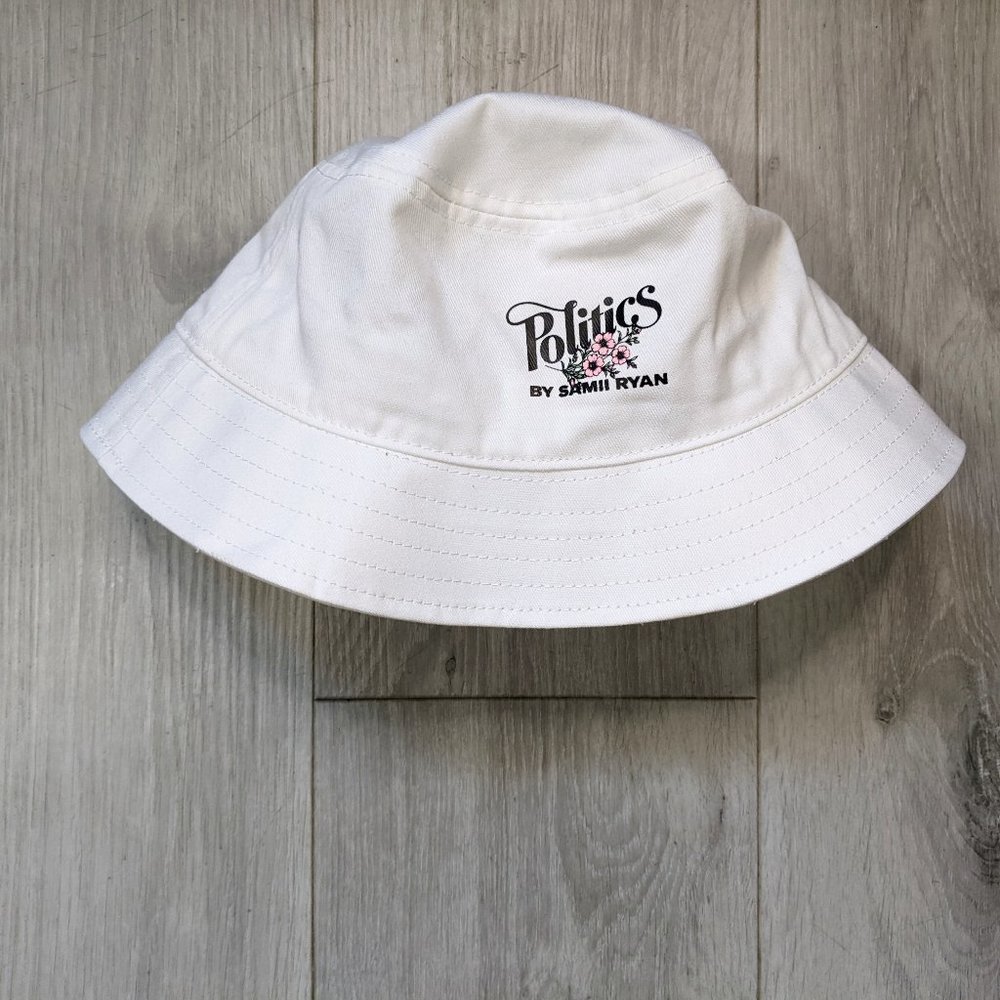 Politics Fleurs Bucket Hat BSR by Samii Ryan White